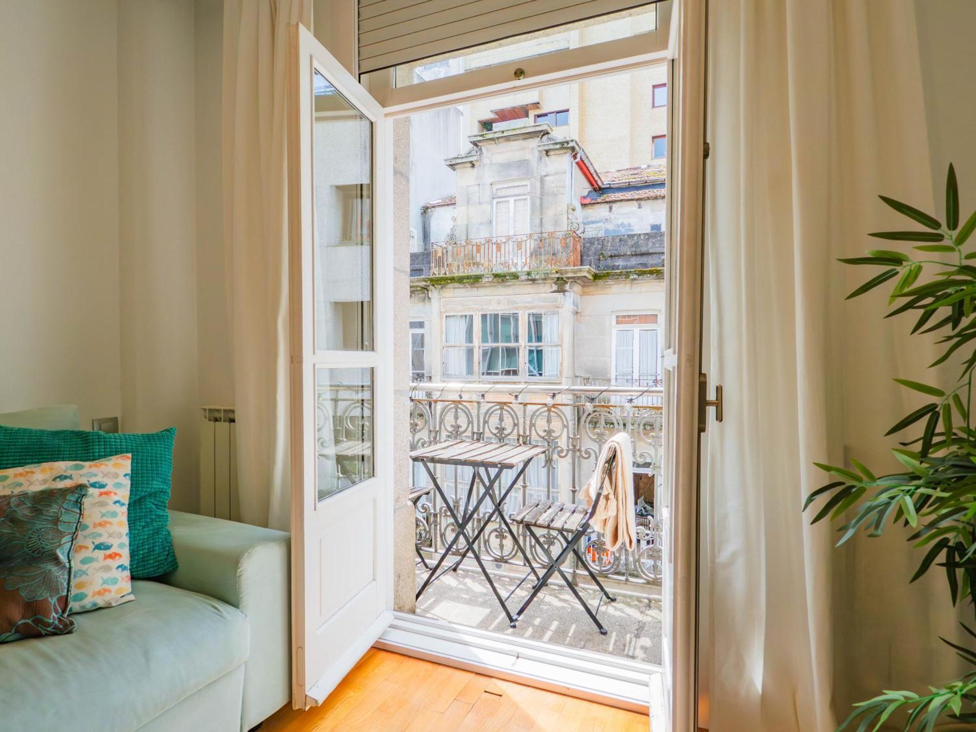 Luxury Centro De Vigo Balcony Apartamento Exterior foto